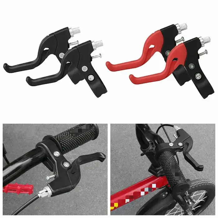1 paire de leviers de frein universels réglables et sûrs pour vélo