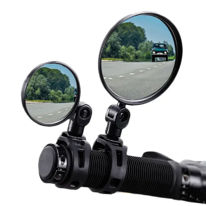 Rétroviseur auxiliaire pour guidon de vélo, résistant à 360, réglable, grand angle, cyclisme