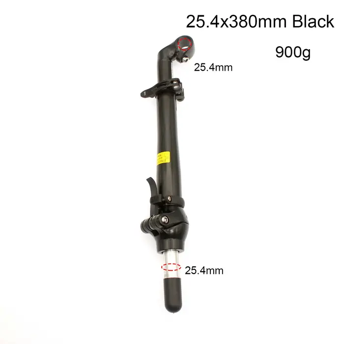 Tige de guidon de Scooter électrique 22.2/25.4mm * 380mm