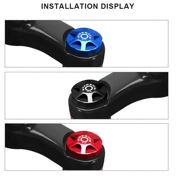 Pièces de capuchon de fourche de Suspension de vélo