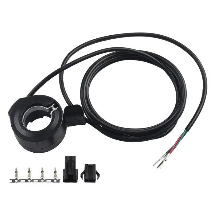 Accélérateur de déclenchement de doigt de pouce de vélo électrique 3 broches accélérateur d'accéléra