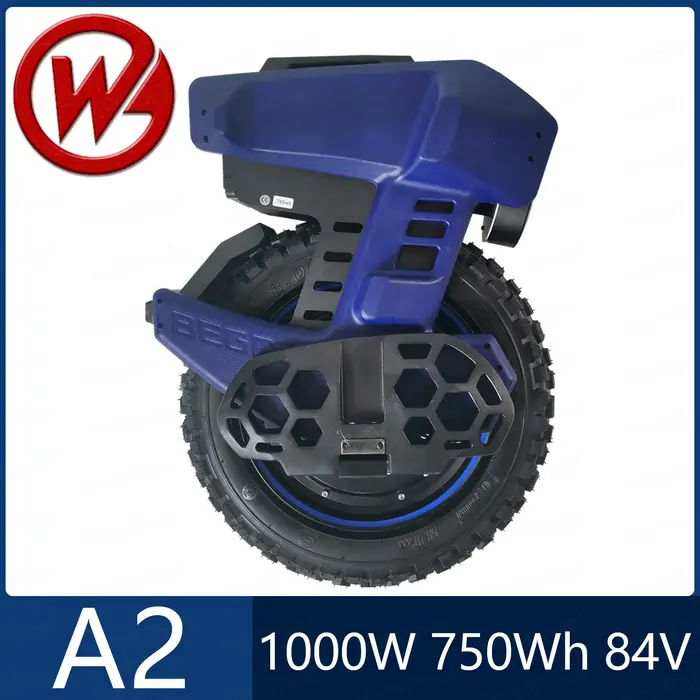 BEGODE A2 monocycle électrique 15 pouces Tubeless 1000W 84V 750Wh BGD EUC