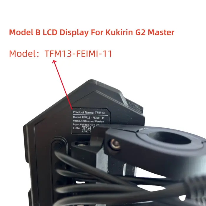 Écran LCD pour scooter électrique Kukirin NipMaster Prada
