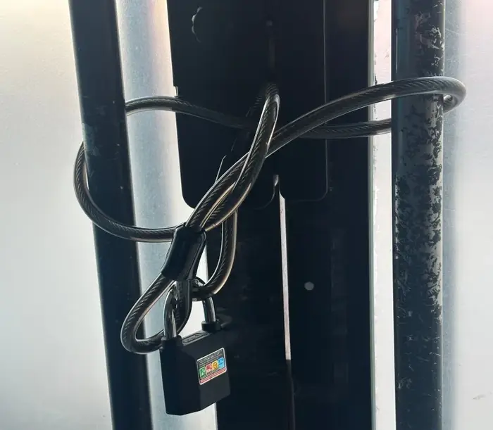 Antivol de chaîne pour vélo, 1,2 m, antivol de sécurité pour moto, vélo, etc.