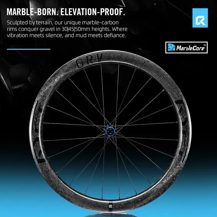 RYET gravier carbone vélo roues 52T Super léger 1280g moyeux en céramique pilier rayons Tubeless prêt
