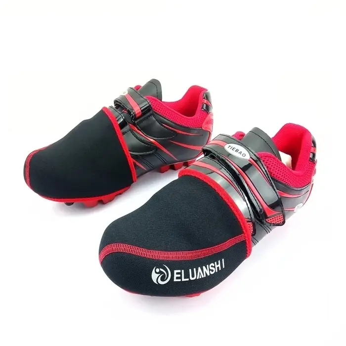 Hiver néoprène chaussures imperméables couverture cyclisme ensemble vélo couvre-chaussures