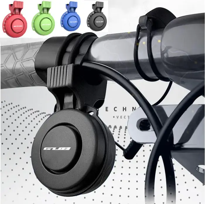 Sonnette de vélo électrique puissante USB GUB étanche fietsbel son fort guidon