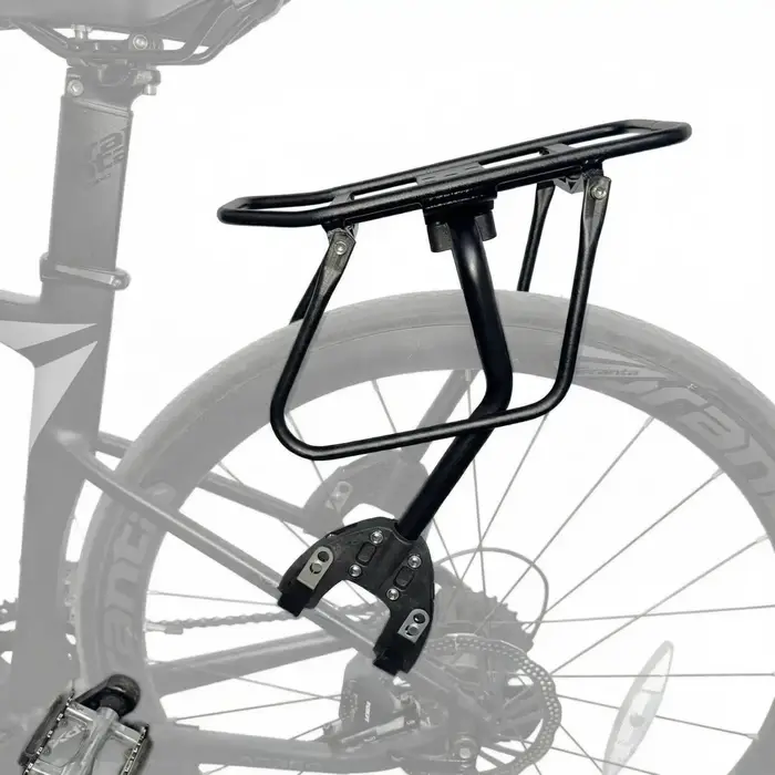 Porte-bagages de vélo à fixation rapide, facile à installer sur le potence de selle, robuste et univ