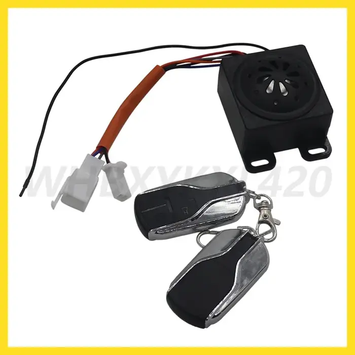 Dispositif antivol pour Scooter électrique, alarme de Vibration, démarreur à un bouton, Support, fonction de recherche de véhicule avec télécommande
