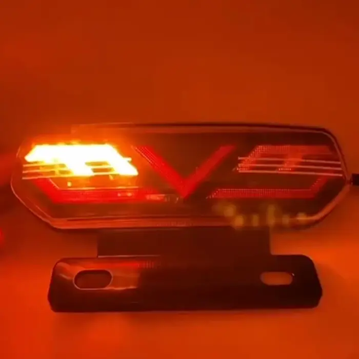12V LED feux arrière de moto feu de freinage