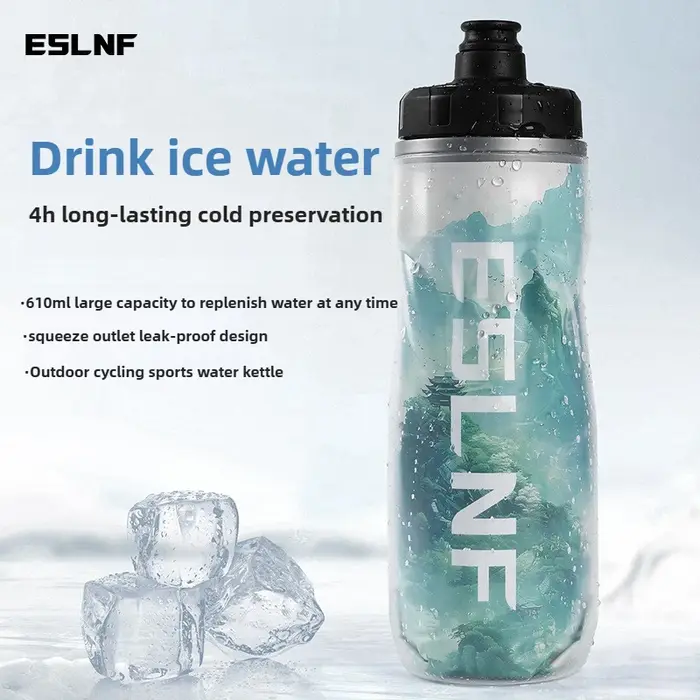ESLNF bouteille d'eau automotrice de grande capacité isolée Iceberg vélo