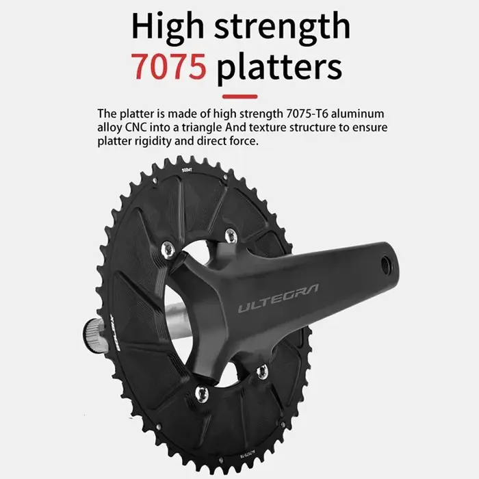 RIRO 110BCD roue à chaîne pour R7100 R8100 R9200 11S 12S plateau de vélo de route 50-34T 52-36T 53-39T 54-40T 110 BCD