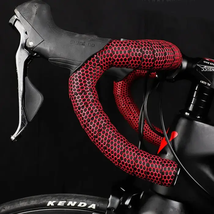 Guidoline Velo Route EVA bande de guidon avec embout anti-dérapant confortable