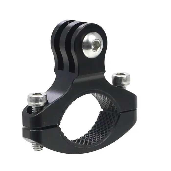Support de guidon en aluminium CNC pour caméra d'action GoPro et sport de cyclisme stable et robuste pour vélo moto ski