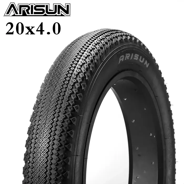 Pneu de vélo ChaoYang ARISUN ATV Beach bike 20x4.0 ultraléger pour vélo de montagne Fat Bike noir ou blanc pour jante en fil métallique