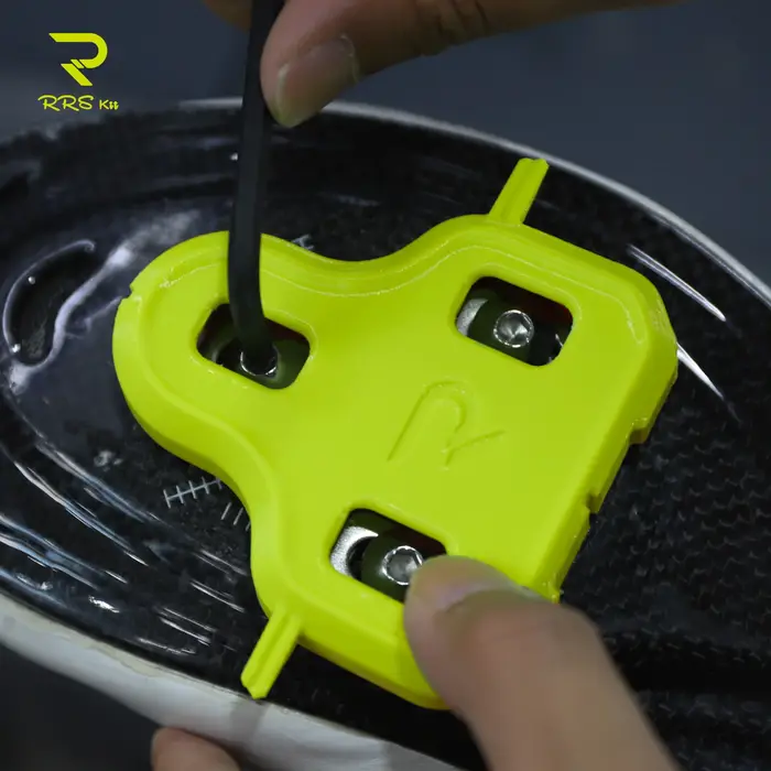 RRSKIT Outil de réglage des clips de vélo de route, jauge d'alignement des clips LOOK KEO, outil de positionnement rapide pour chaussures de cyclisme