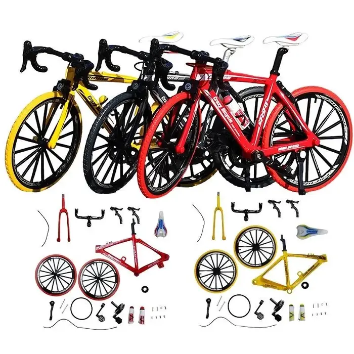 Ornement de modèle de vélo de montagne à monter soi-même