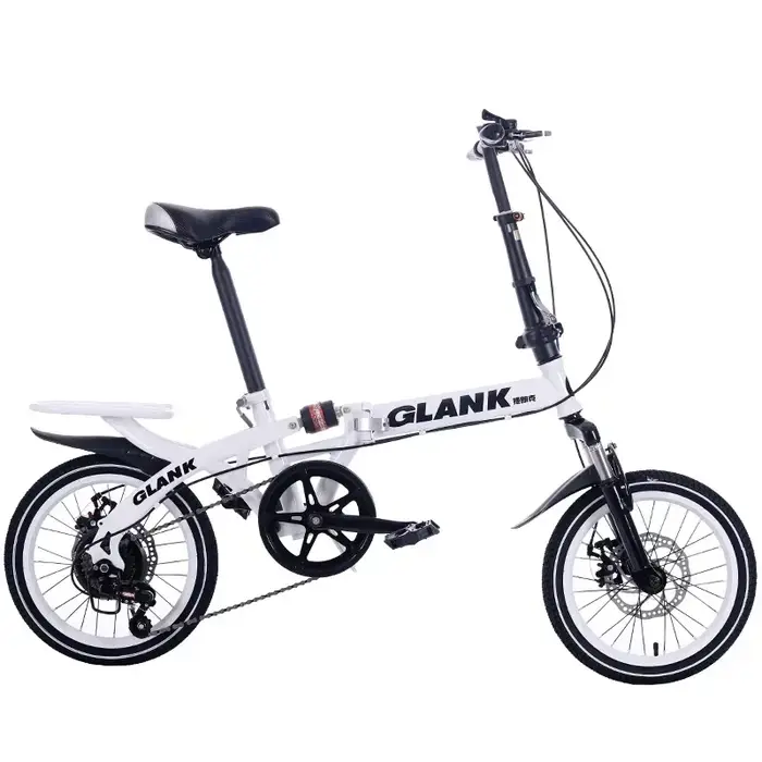 Vélo pliant pour adultes de 16 pouces, petit vélo de mobilité domestique pour enfants, vélo à vitess