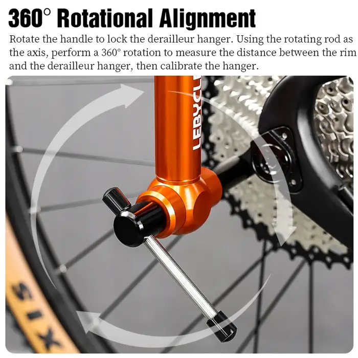 LEBYCLE outil de calibrage de cintre de dérailleur de vélo outil de redressage de crochet de queue d