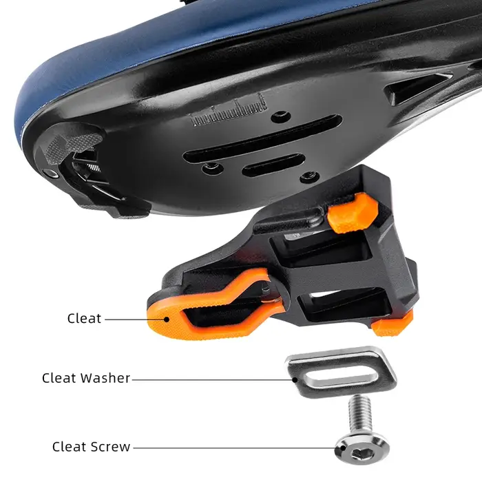 ROCKBROS vélos de route pédale autobloquante roulements scellés étanches pédales de vélo Palin