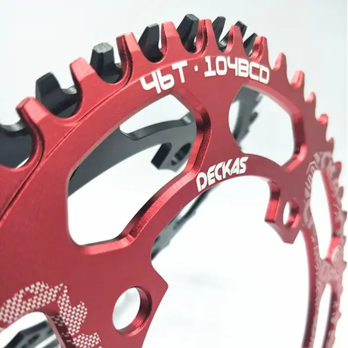 DECKAS rond 104BCD 40/42/44/46/48/50/52 T Getande vélo de montagne Wiel vtt