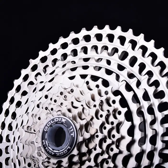 GOLDIX – Cassette vtt ultralégère CNC 10/11/12 vitesses 46-52T HG, roue libre pour Transmission SHIM