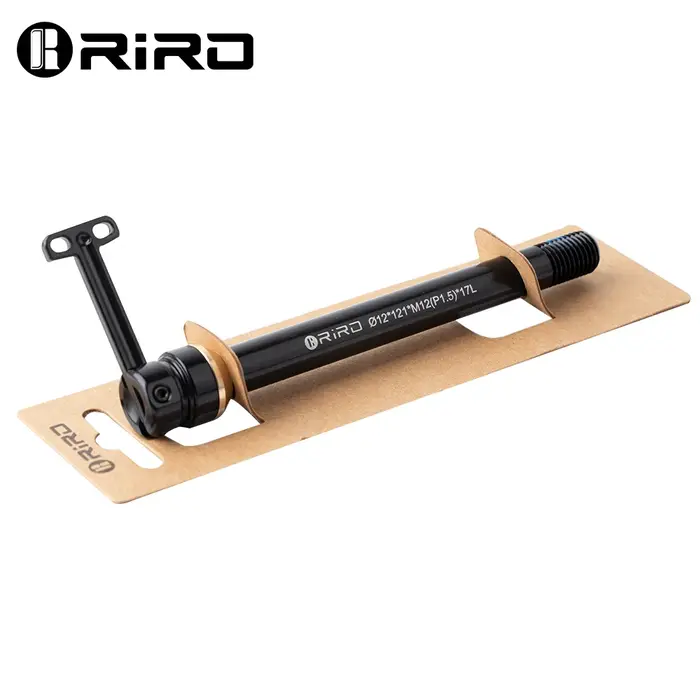 RIRO vélo caché dégagement rapide baril tige d'arbre 12/15MM ultraléger en alliage d'aluminium QR vtt