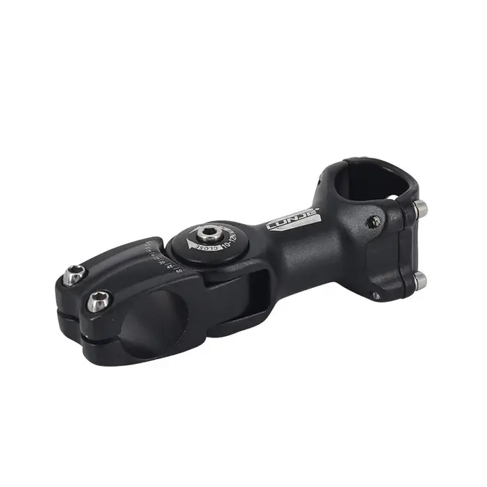 Potence ajustable pour guidon de vélo de route et VTT