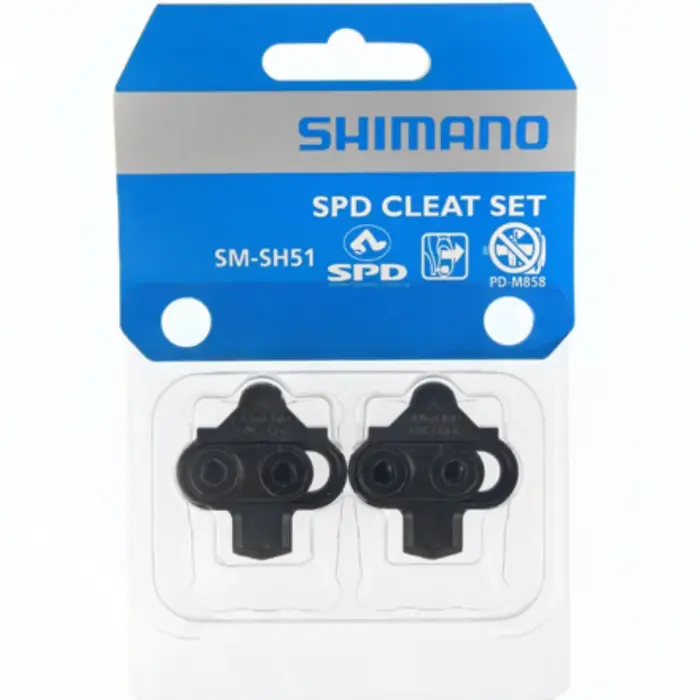 Plaquettes de pédales Shimano SPD SM SH51 SH56 pour VTT