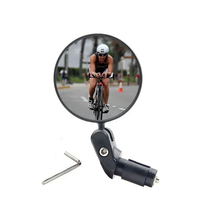 Rétroviseur de vélo HD avec guidon réglable – Améliore la sécurité et la visibilité pendant la conduite