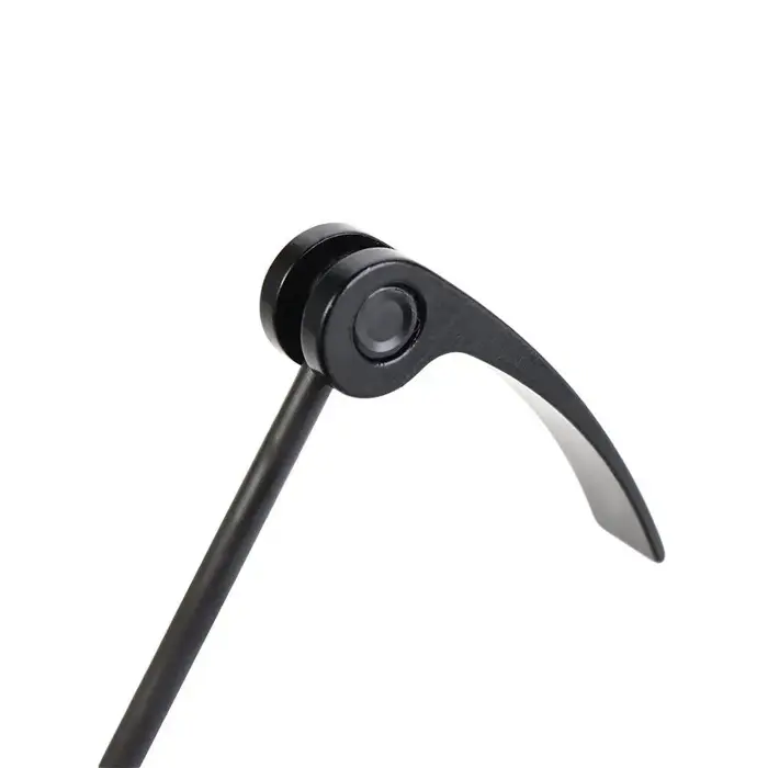 Levier de dégagement rapide en métal 17.5cm noir vélo avant