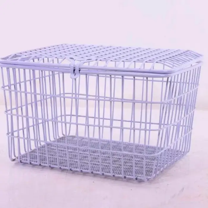 Panier arrière extra large et épaissi pour tricycle électrique