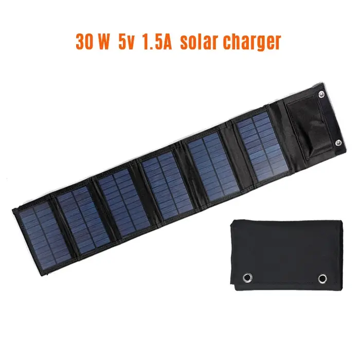Panneau solaire pliable USB Portable