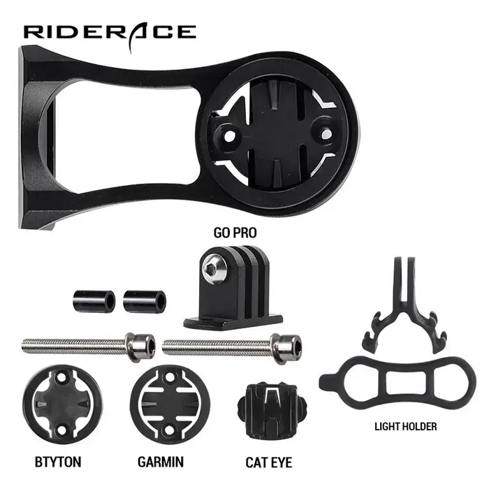 Support de caméra d'ordinateur de vélo en alliage d'aluminium, équipement de montage de guidon de vé