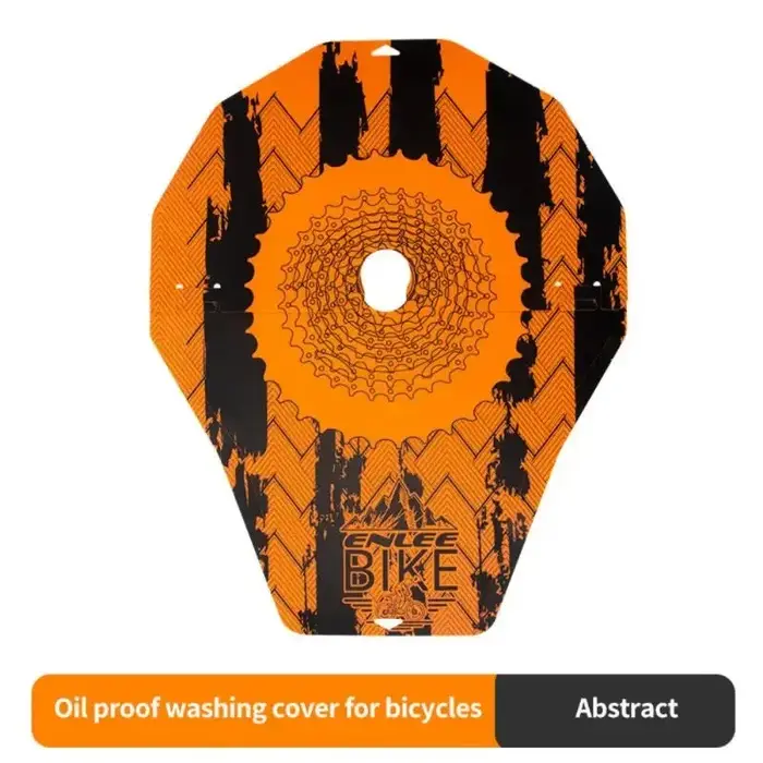 Housse de lavage de vélo avec protection des bords des freins à disque