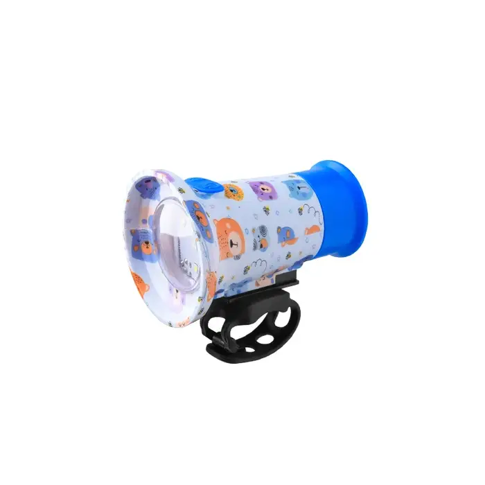 Lumière avant de trottinette pour enfant avec klaxon