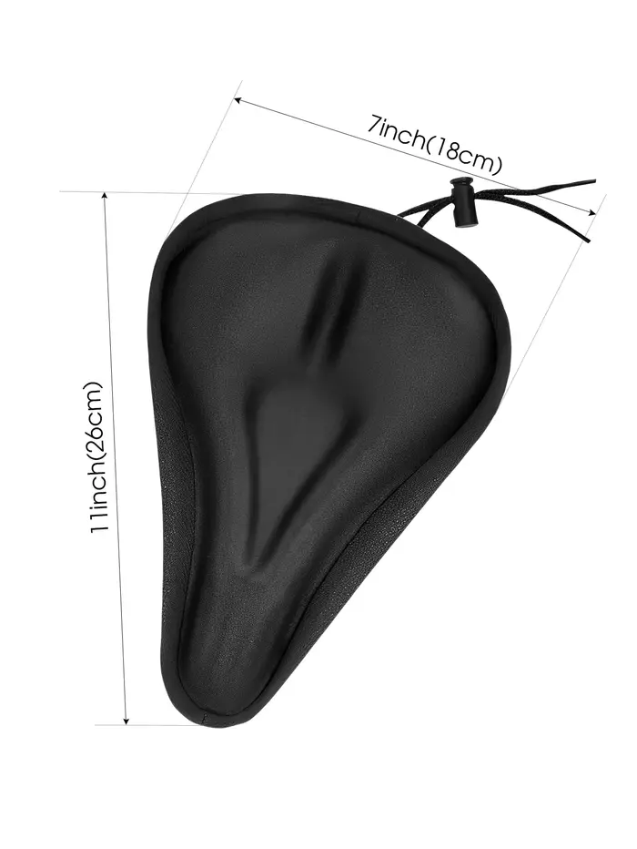 Selle de vélo 3D housse
