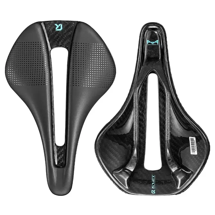 RYET 3D imprimé 155mm selle de vélo entièrement en carbone 7x9 ultraléger 120g siège de vélo selle E