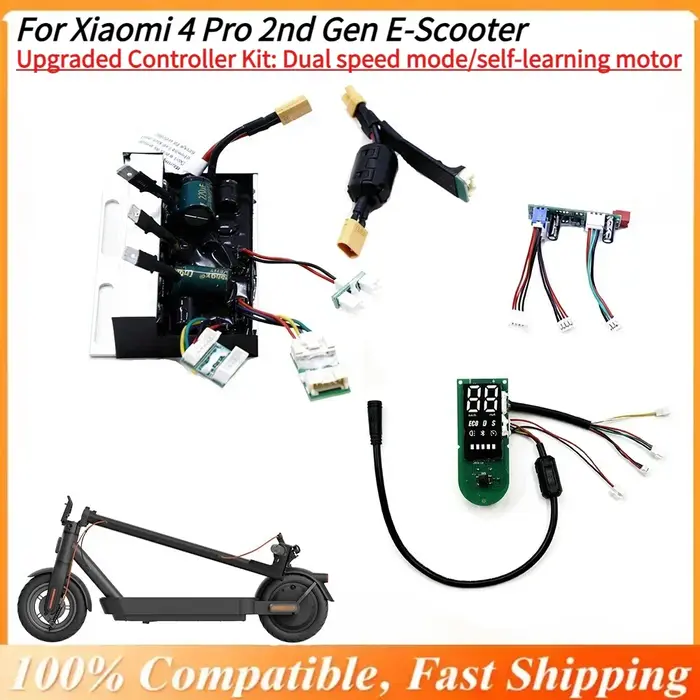 Kit de contrôleur de trottinette électrique amélioré 55 km/h pour Xiaomi 4 Pro2 - Déverrouillage de la vitesse