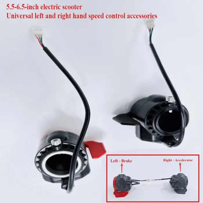Accélérateur de traction de pouce de frein électronique universel pour Scooter électrique de 5.5 à 6.5 pouces