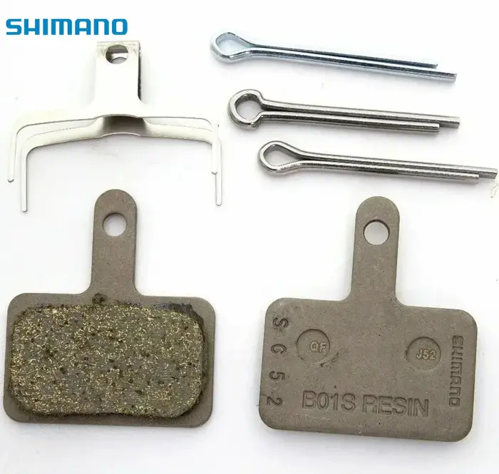 Plaquettes de frein à disque en résine Shimano B01S pour vélo de montagne