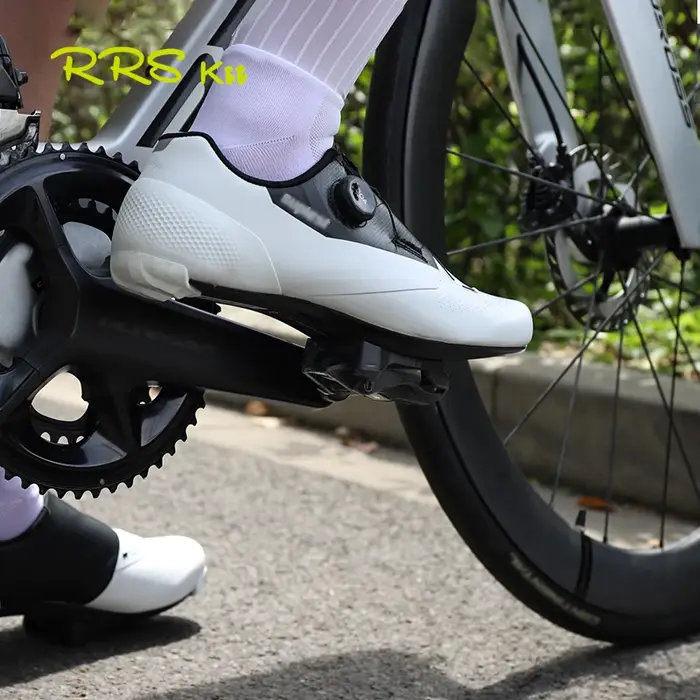 Rrskit Road Bicycle Time Taquet de verrouillage à pédale autobloquante 0 °   Compatible avec le vélo