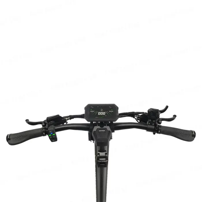 Trottinette électrique TEVERUN Fighter Supreme+ 7260R V6 2500W*2 Double moteur Batterie 72V 60Ah Écran 4 pouces Frein 4