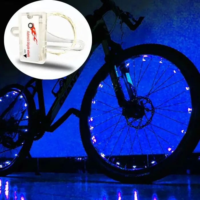 Accessoires de vélo : Éclairages LED pour roues de vélo