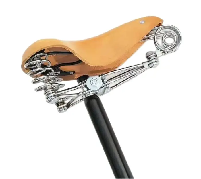 Selle de vélo vintage à ressorts