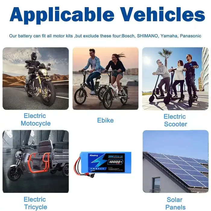 Batterie au lithium pour trottinette électrique 10S7P 36V 20000mAh