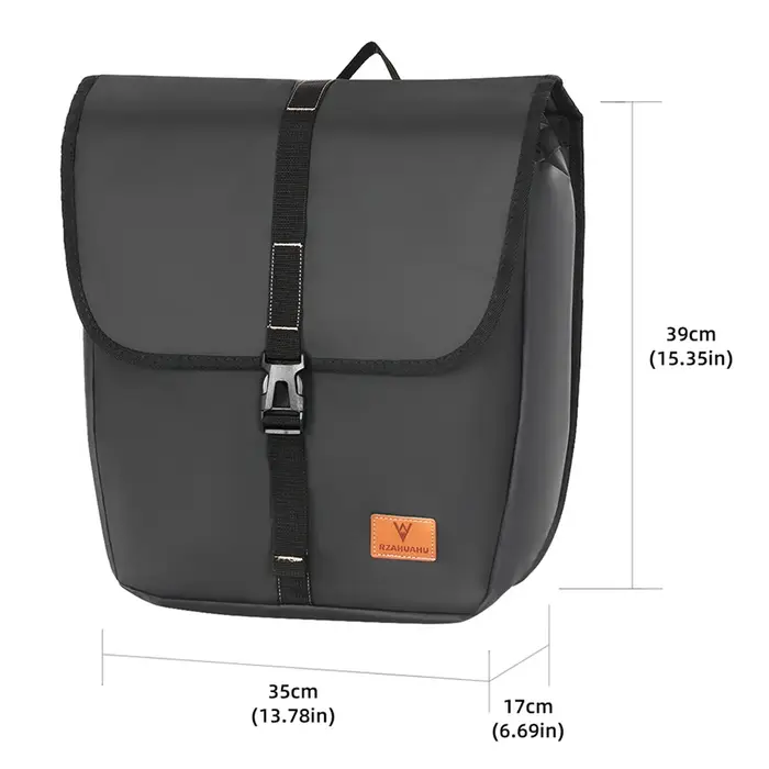Sac de siège arrière de vélo, sacoches de siège arrière multifonctions, sac arrière étanche avec poi