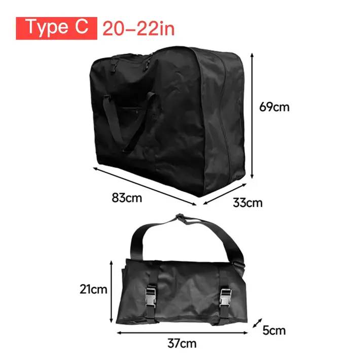 Sac de voyage pliant pour vélo