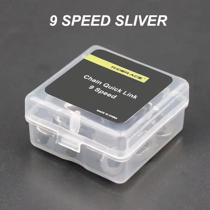 5 paires de joints de connecteur de maillon de chaîne de vélo, boutons magiques, maillons principaux