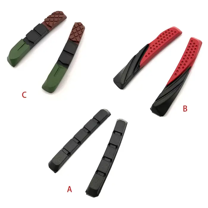 1 paire de plaquettes de frein durables pour vélo